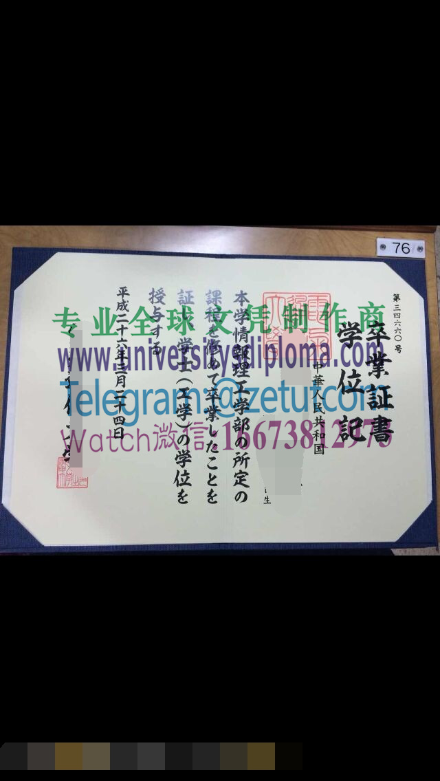 购买原版日本电气通信大学毕业证成绩单